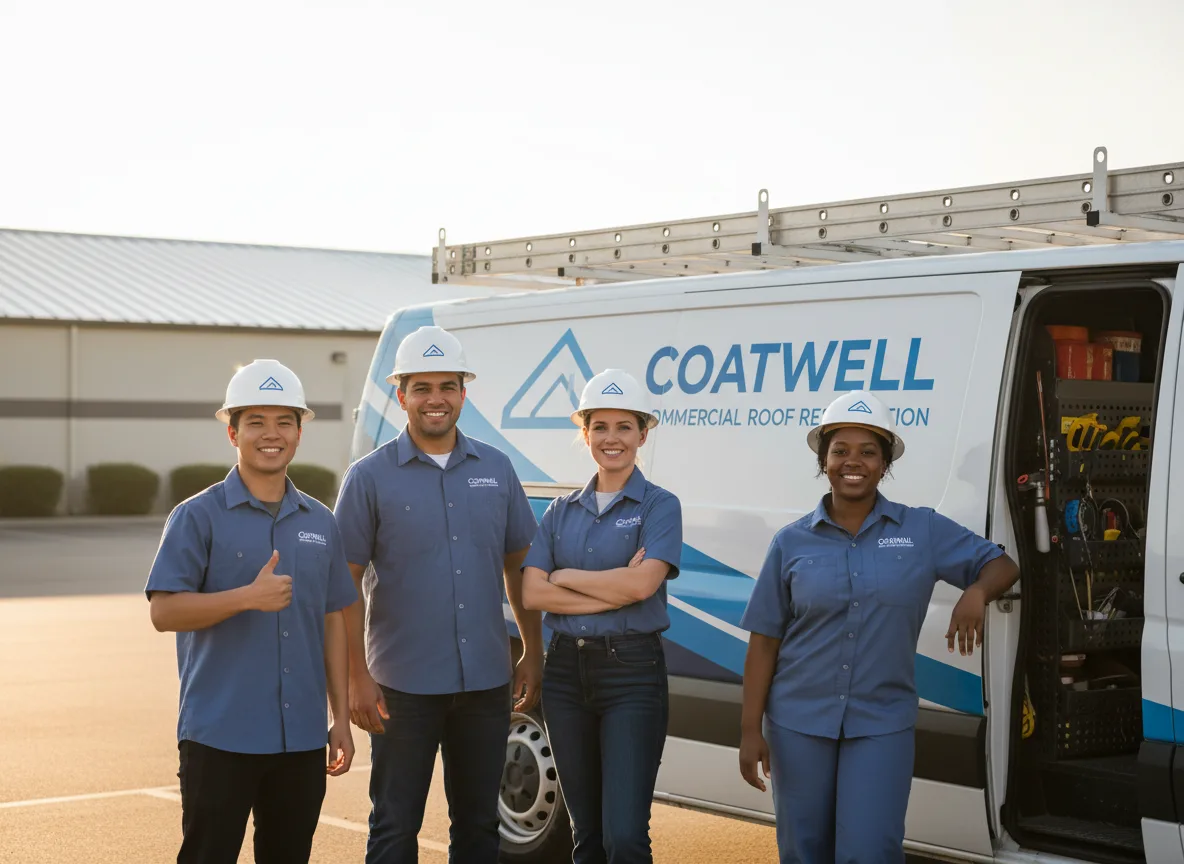 Commercial roof coating company in Lake Station, IN